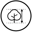 PICTOGRAMME SITE INTERNET - Hauteur